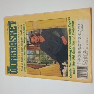 2/$20 VTG April 1986 The Workbasket Crafting Magazine